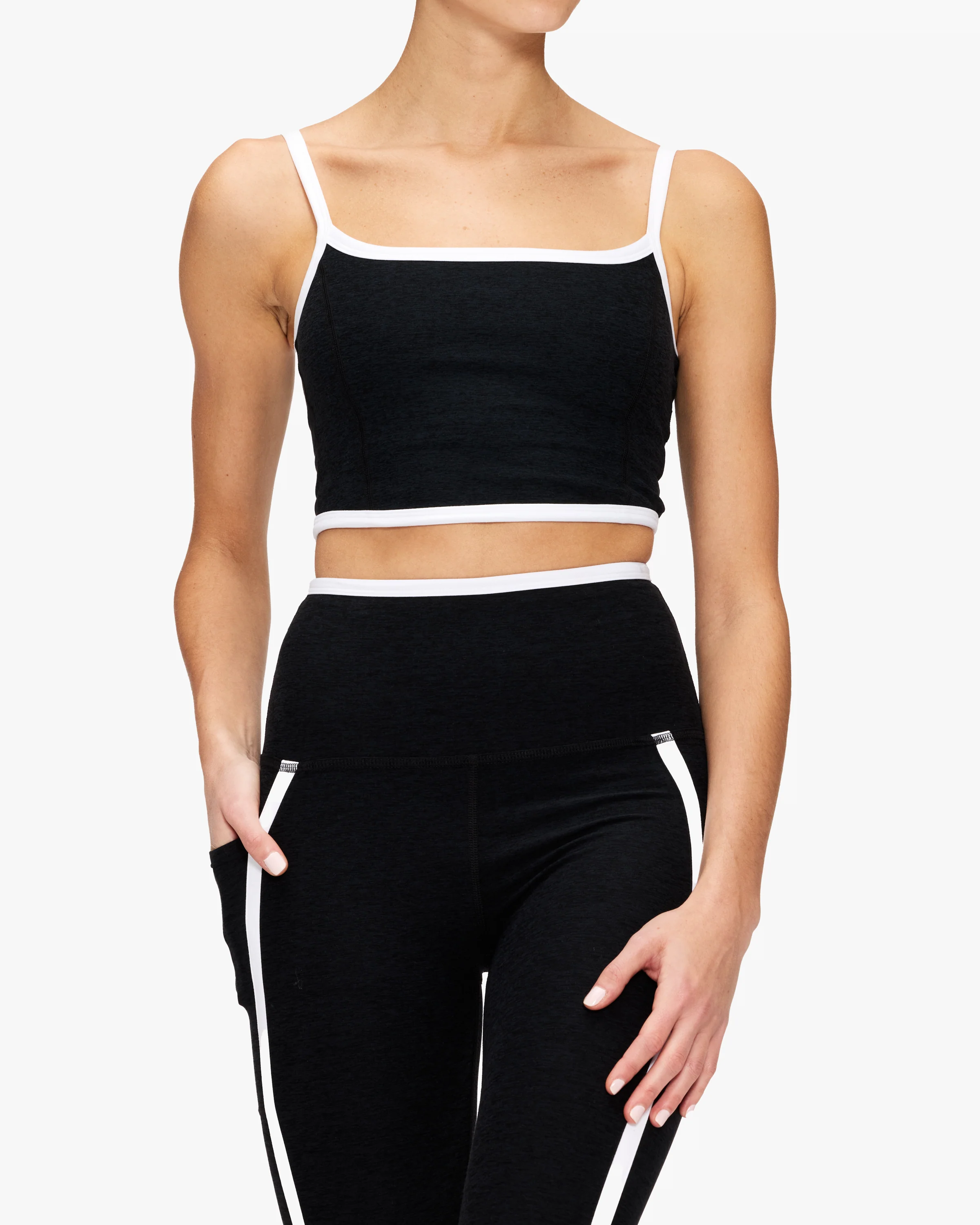 Beyond Yoga Spacedye New Moves High Cropped Tank