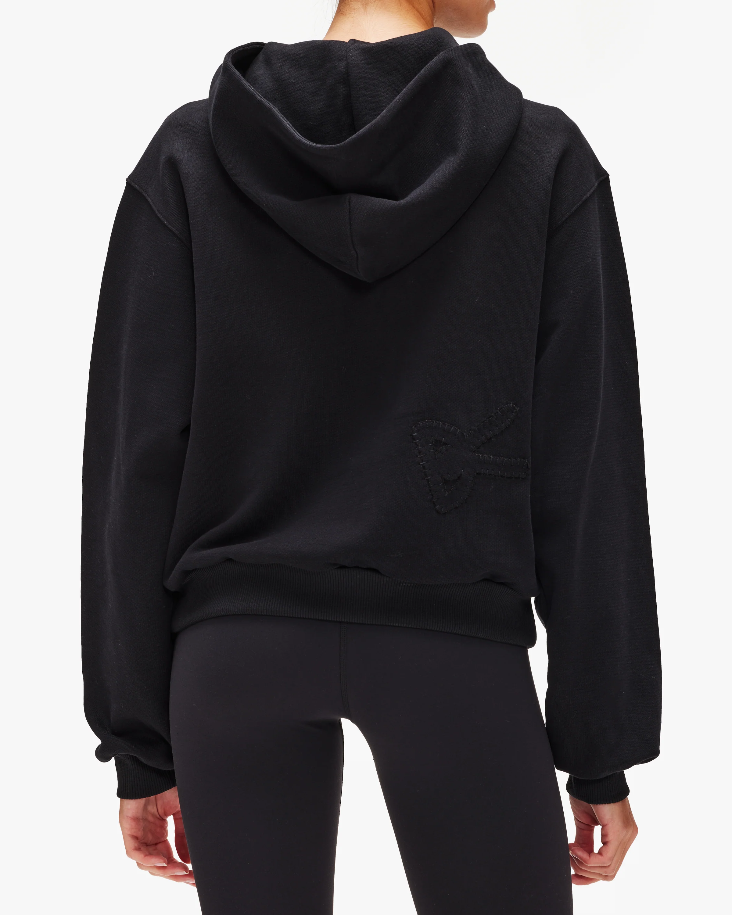 District Vision Cropped Hoodie - Image 2