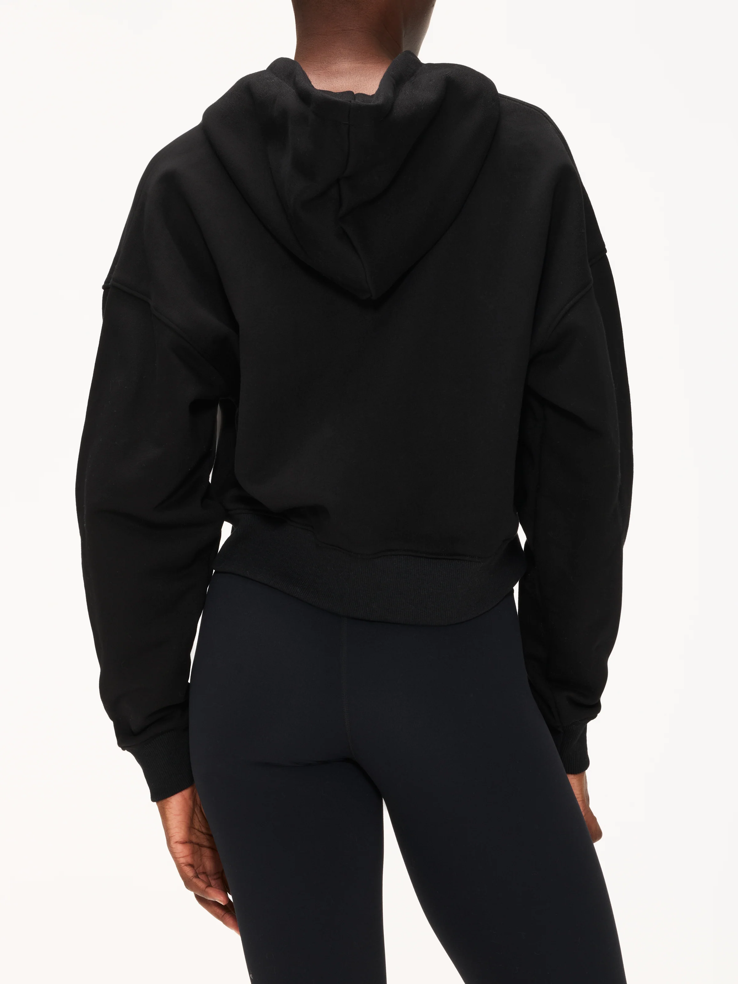Equinox "Commit To Something" Crop Zipper Hoodie - Image 2
