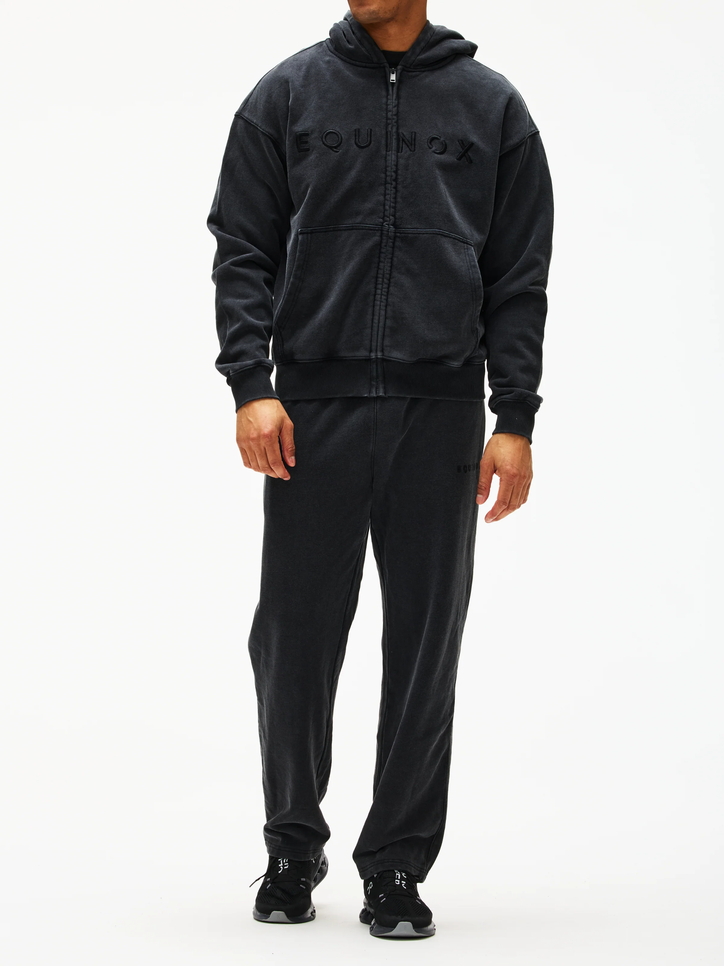 Equinox Acid Washed Zip Hoodie - Image 3
