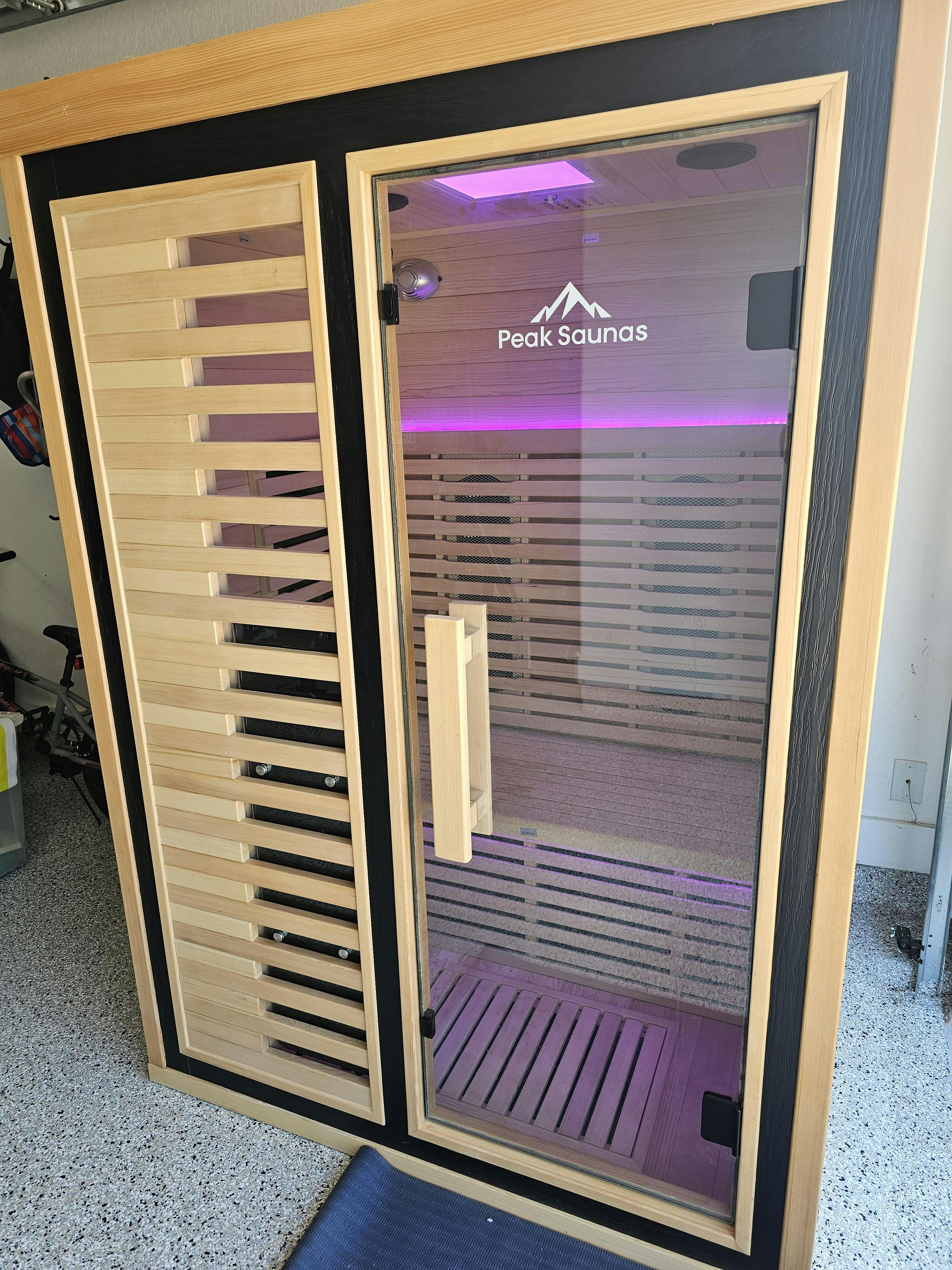 Everest 2-Person Full Spectrum Infrared Sauna with Full-Body Medical-Grade Red Light Therapy & Smart WiFi App Control - Image 11