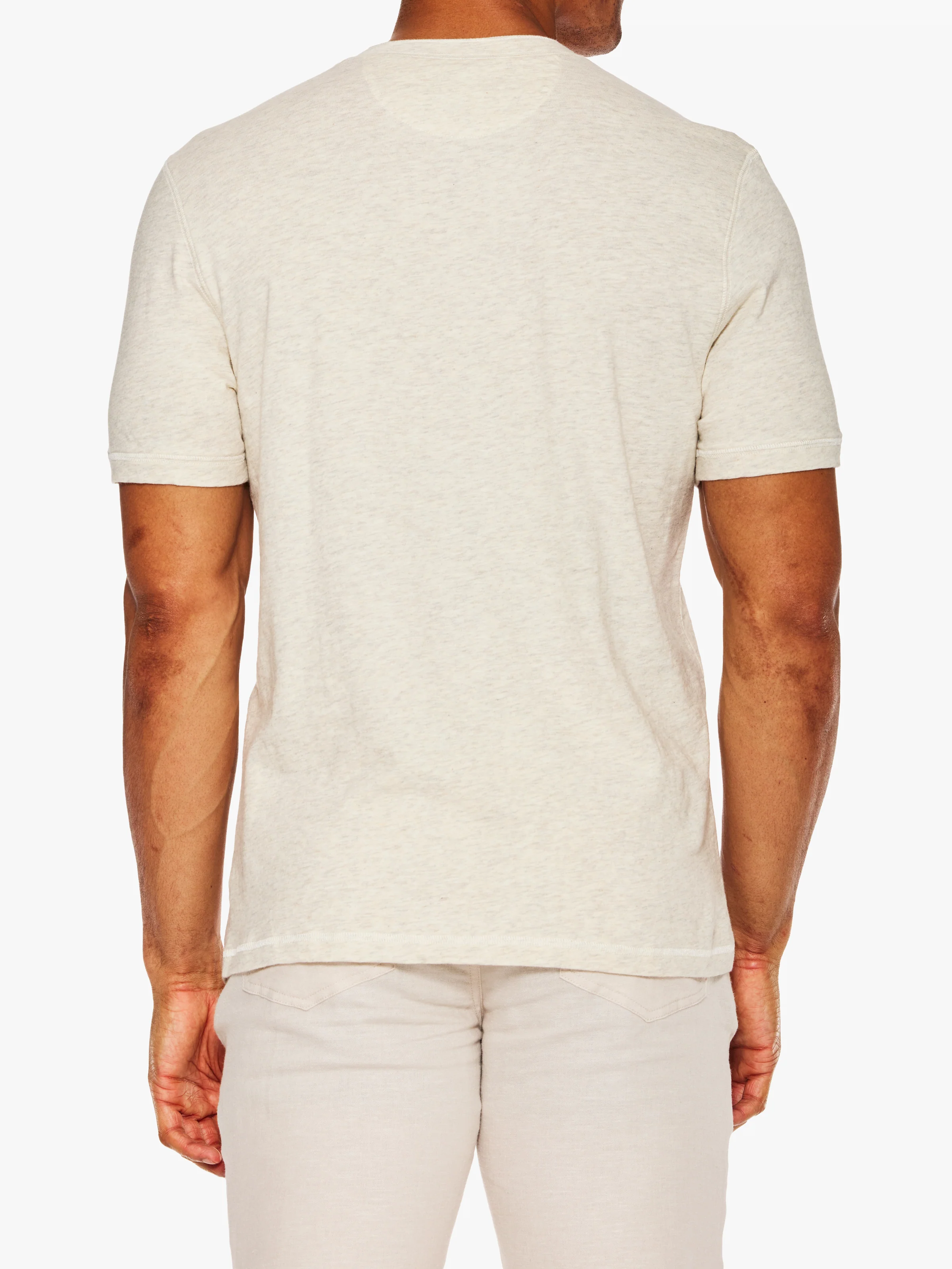Faherty Short Sleeve Sunwashed Henley - Image 2