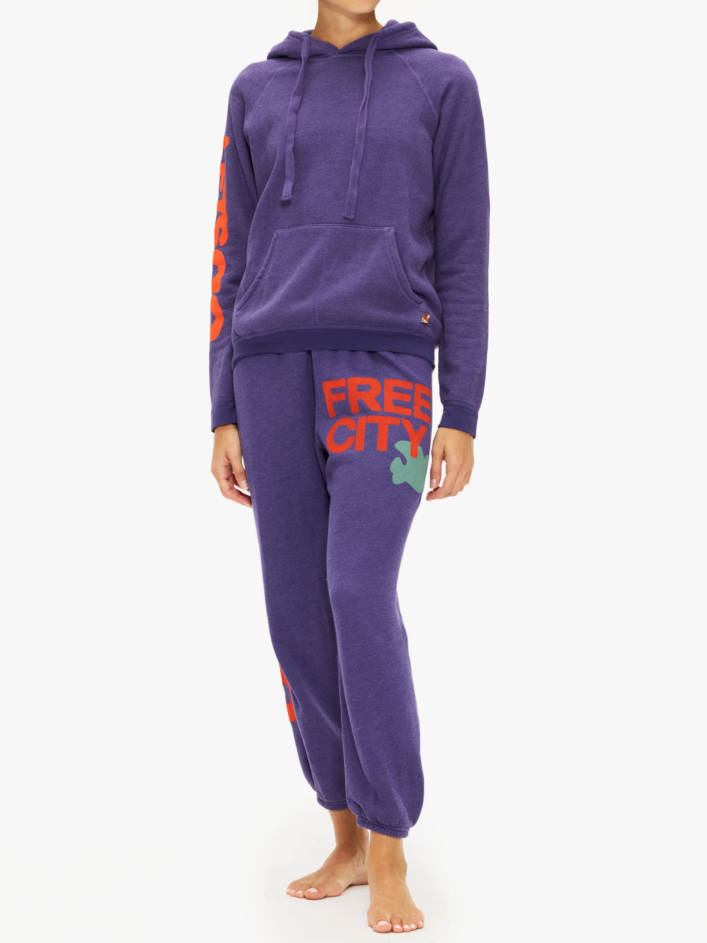 Free City Circa '99 Neighbor Hood Lets Go Fluff Hoodie - Image 3