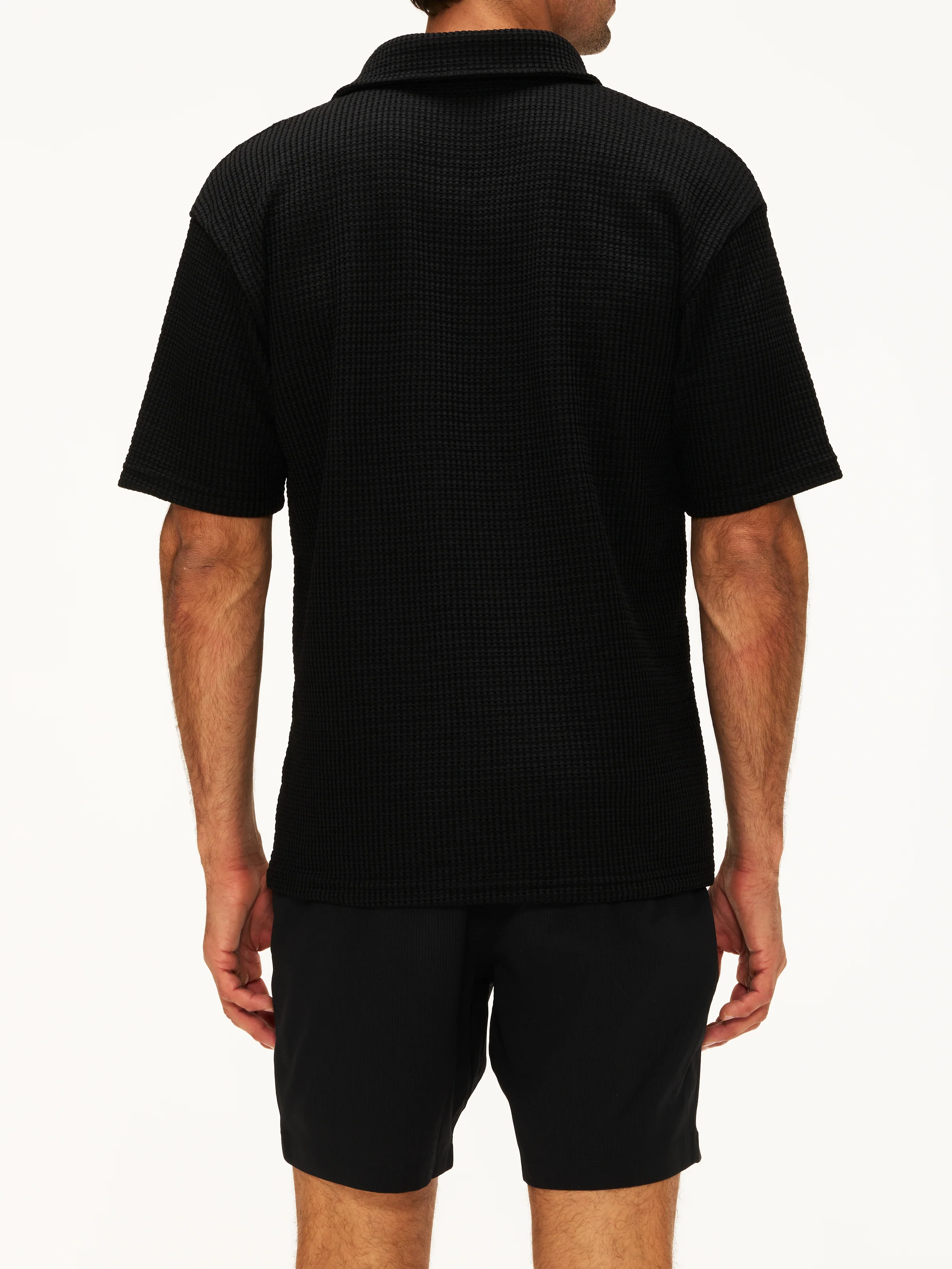 Krost Eco Rib Knit Short Sleeve Polo - Image 2