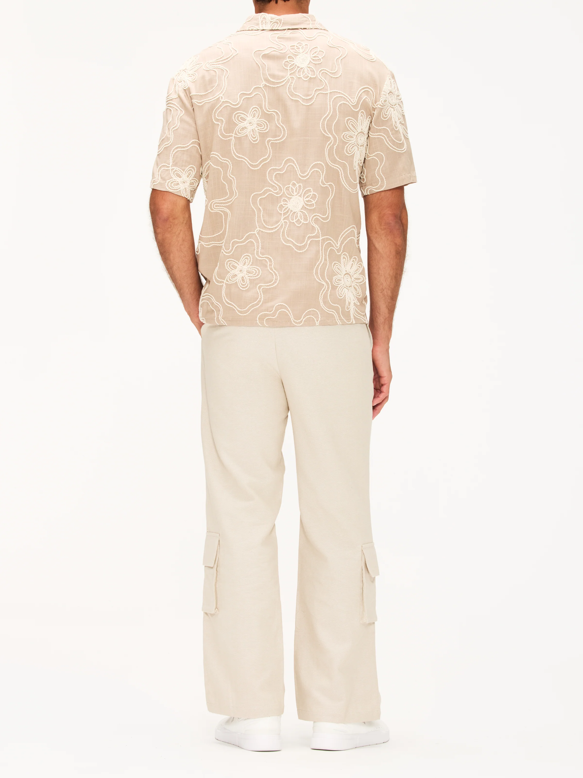 KROST Havana Embroidered Short Sleeve Shirt - Image 4