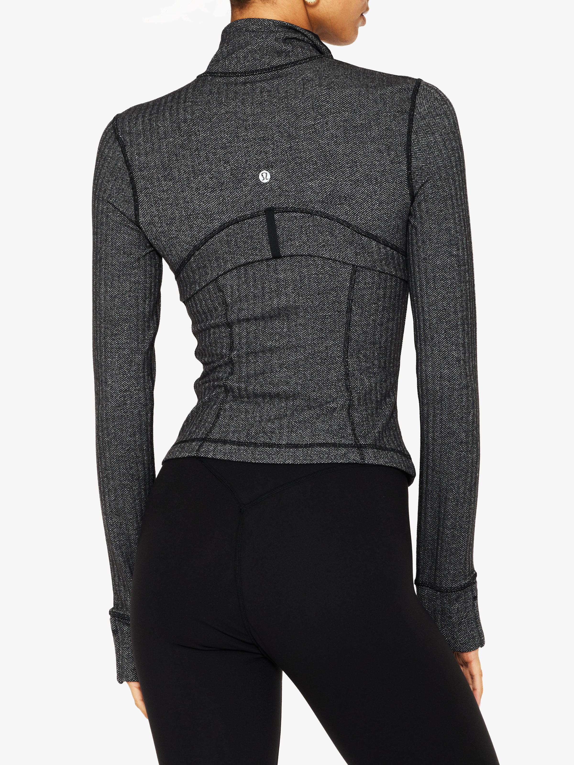 Lululemon Define Cropped Jacket Herringbone - Image 2