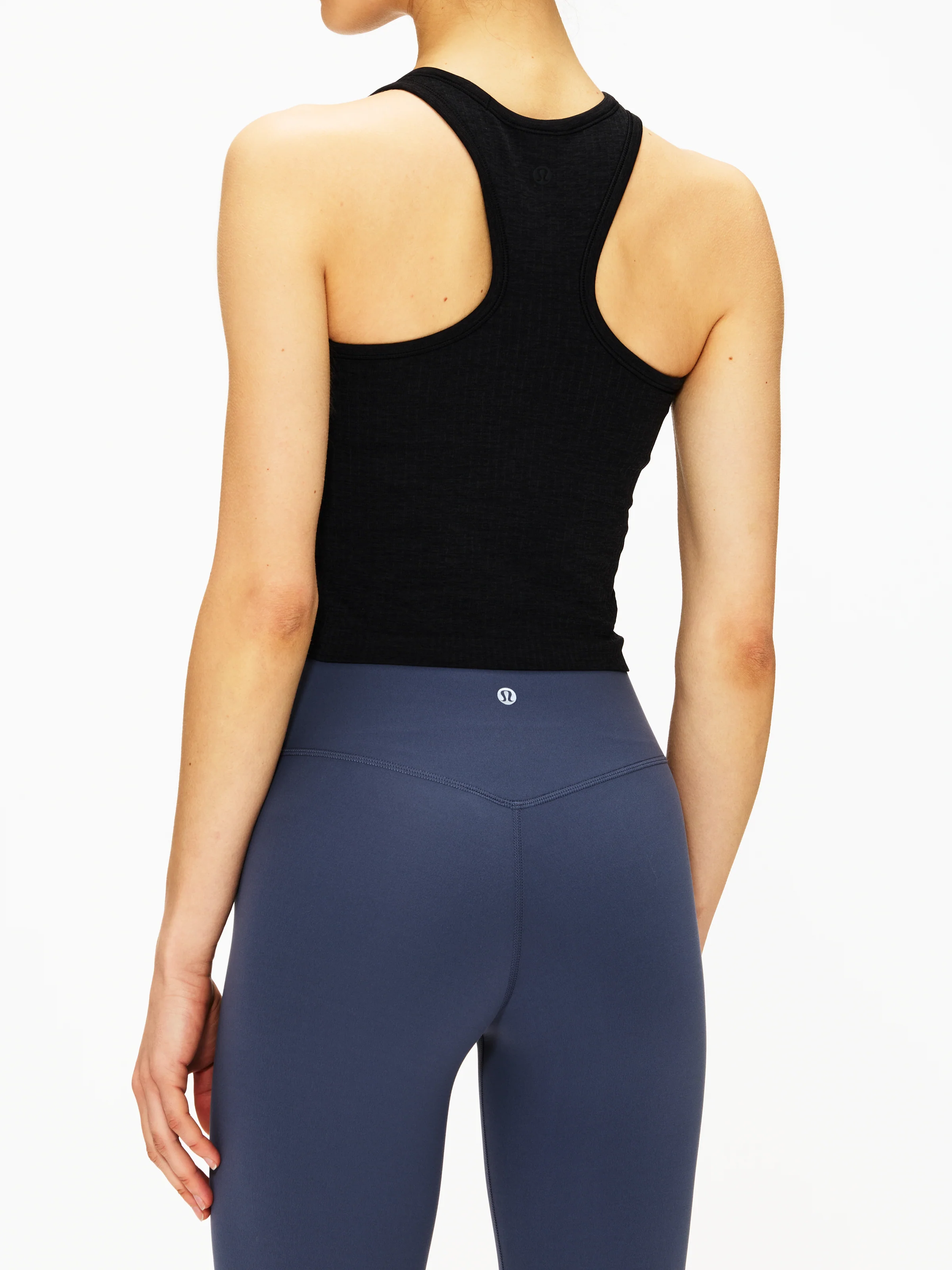 Lululemon Ebb To Street Cropped Racerback Tank Top - Image 2