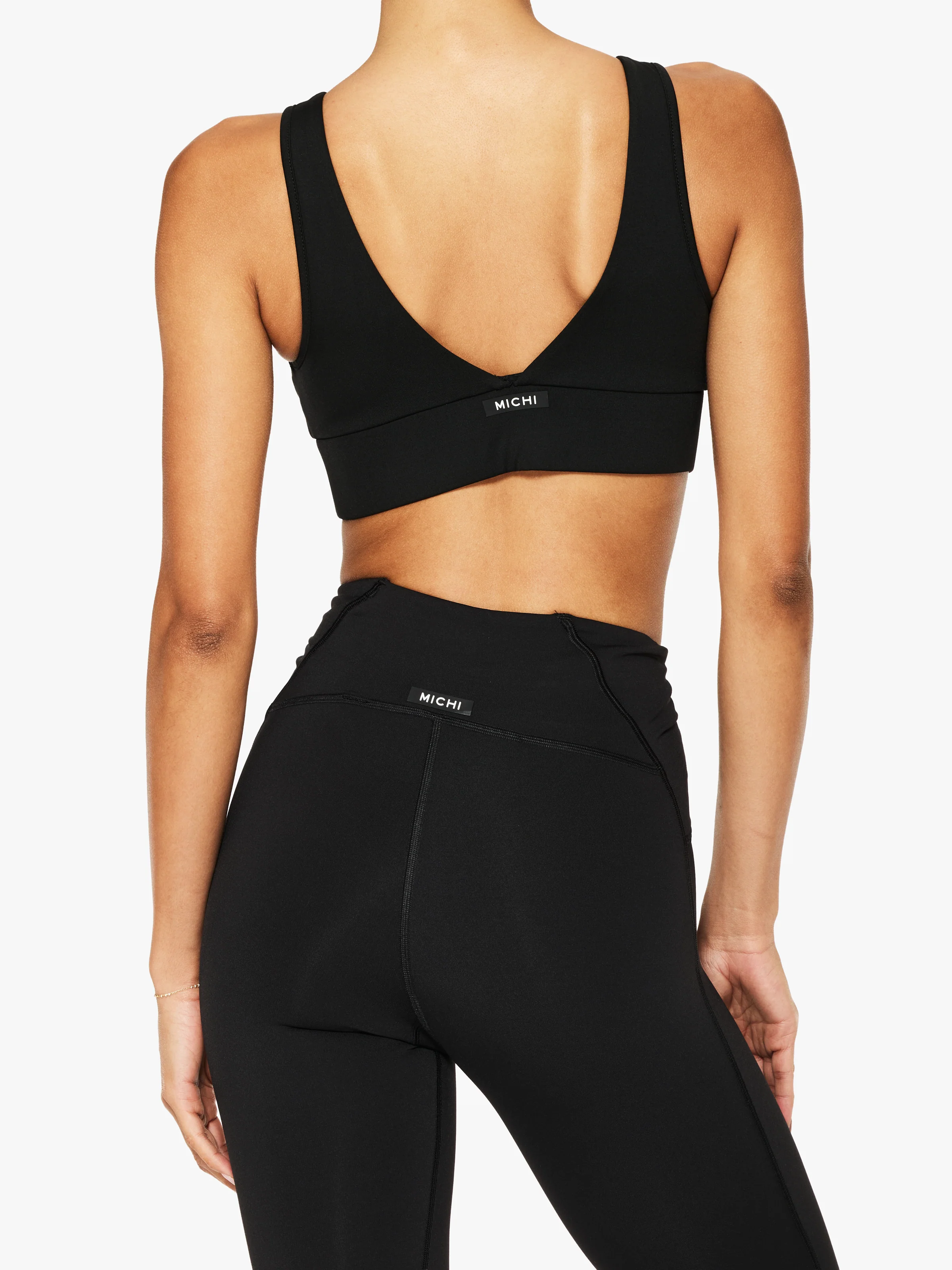 Michi Onyx Longline Bra - Image 2