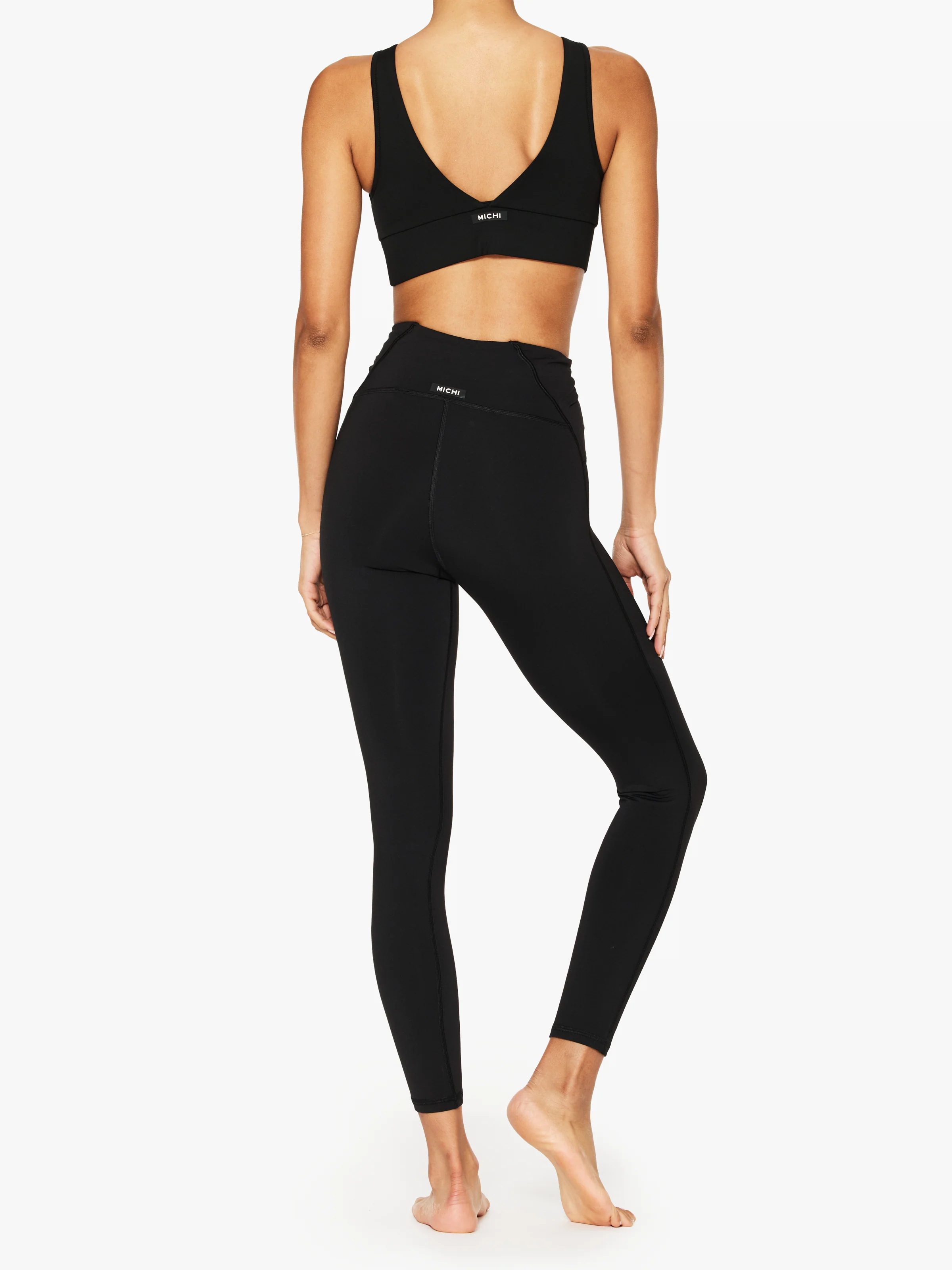 Michi Onyx Longline Bra - Image 4