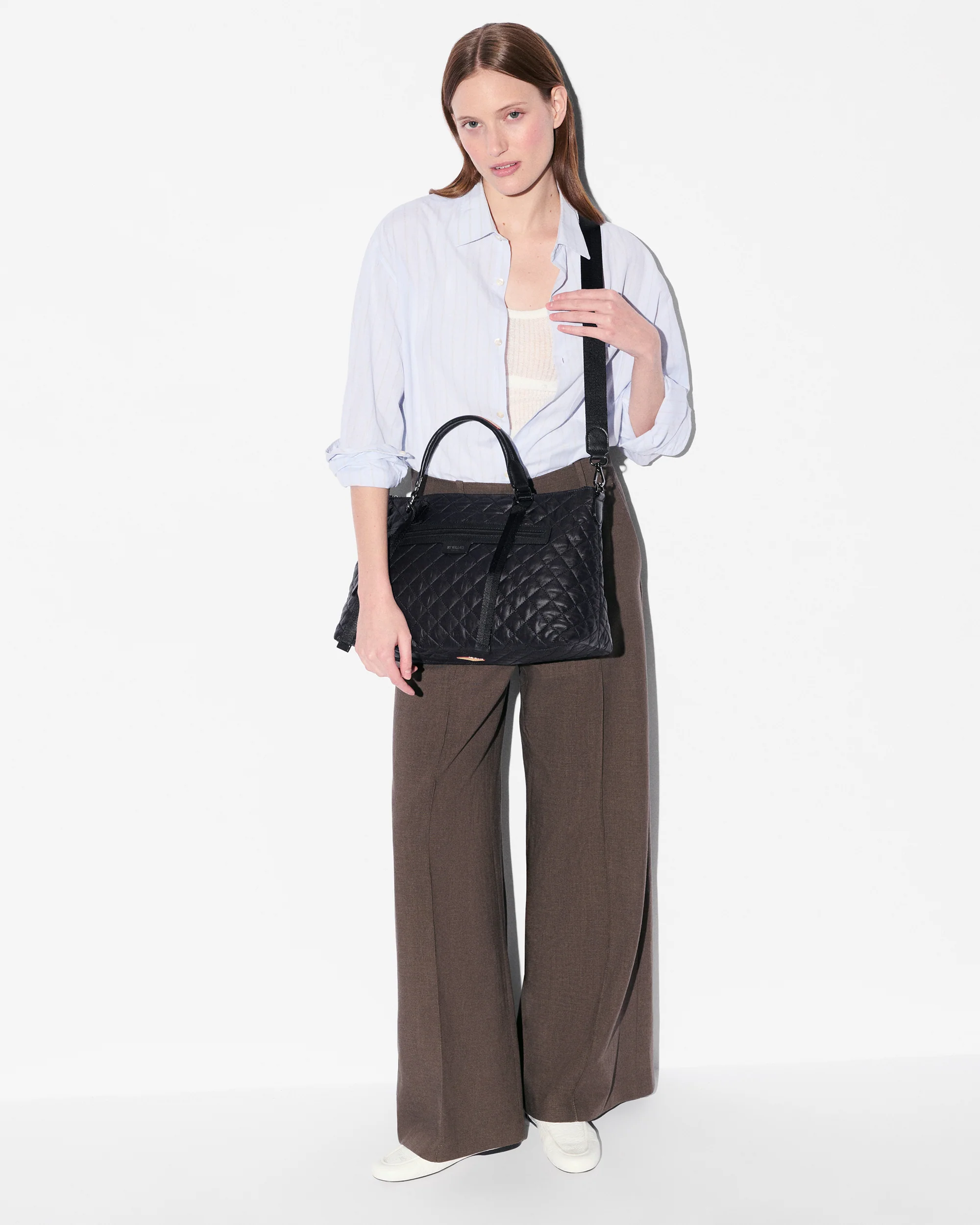 MZ Wallace Medium Park Satchel - Image 7