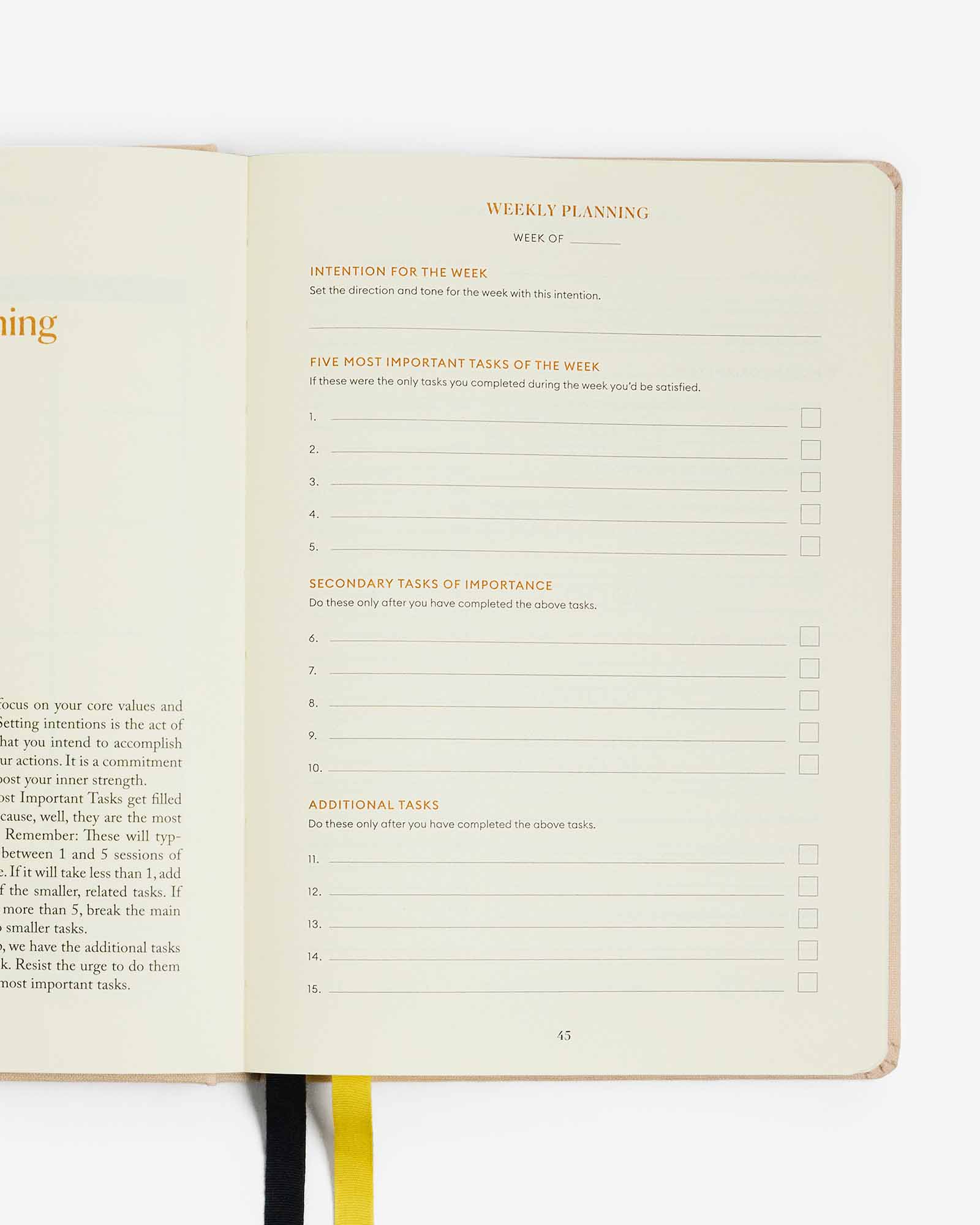 Productivity Planner - Beige - Image 4