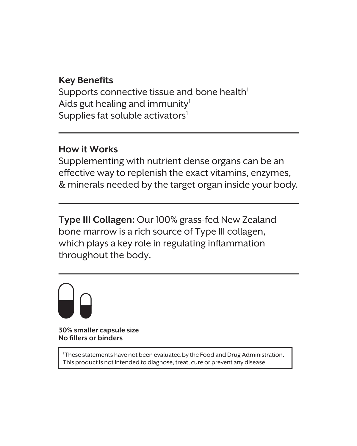 Promix Raw Bone Marrow Capsules - Image 4