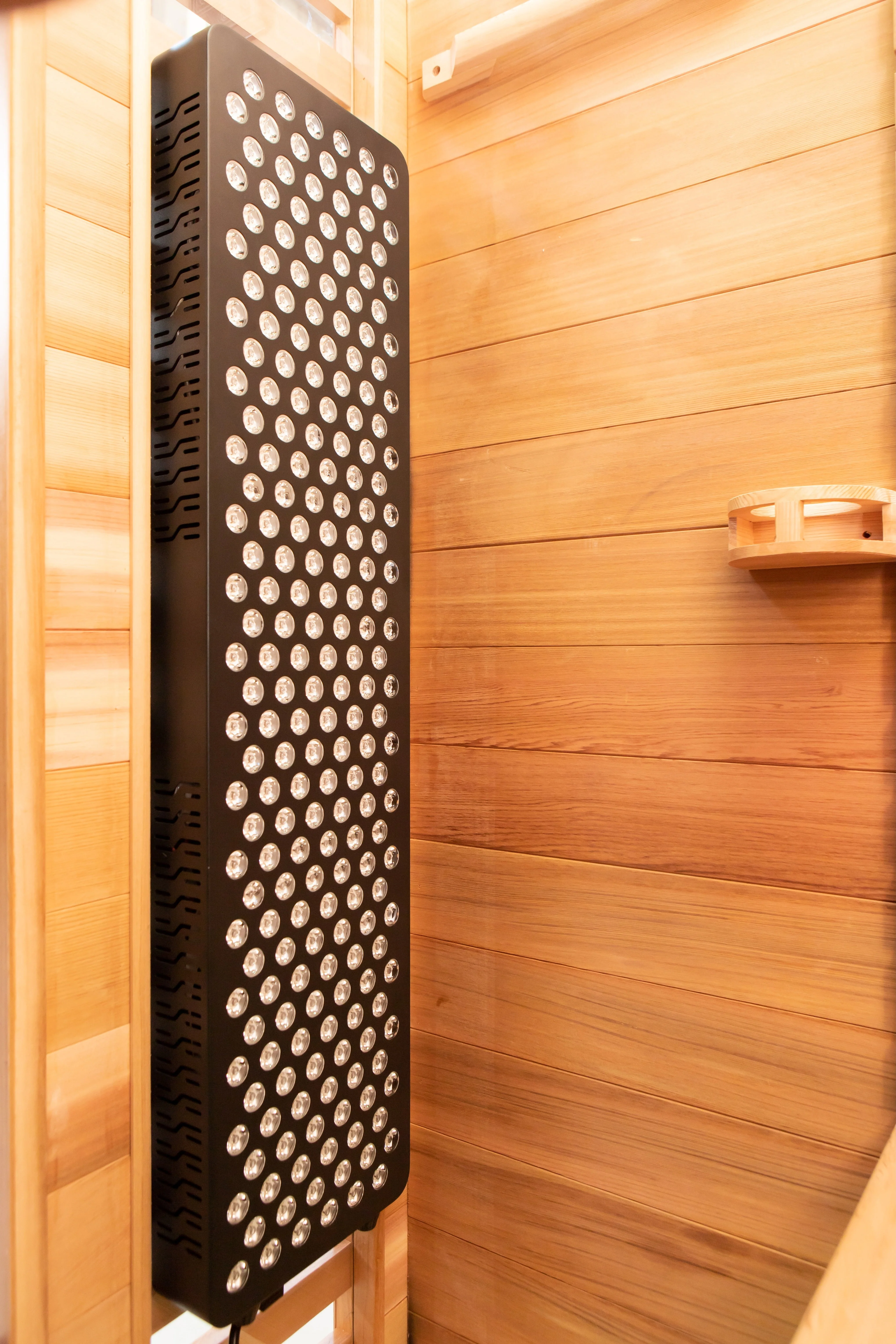 Rainier 1-Person Full Spectrum Infrared Sauna with Full-Body Medical-Grade Red Light Therapy & Smart WiFi App Control - Image 5