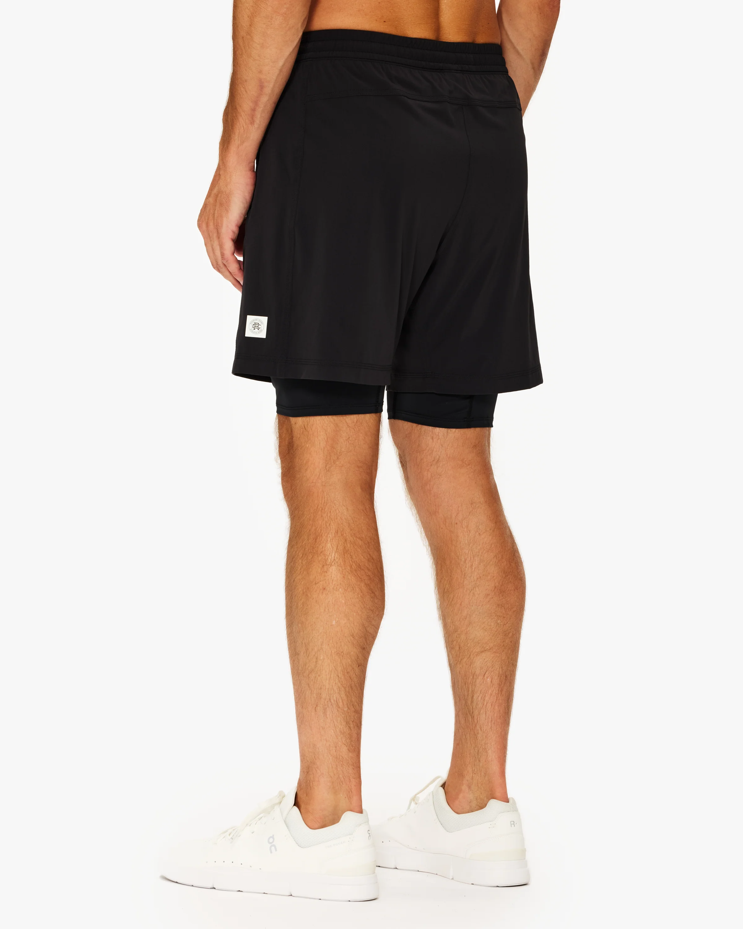 Reigning Champ 4-Way Stretch Combo Training Short 7" - Lined - Image 2