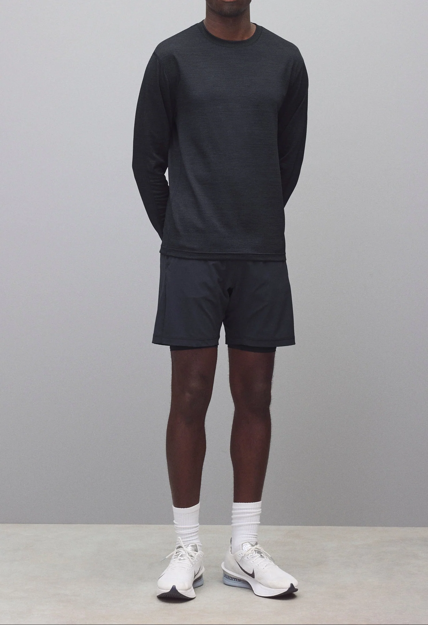 Reigning Champ Solotex Mesh Tiebreak Long Sleeve - Image 2