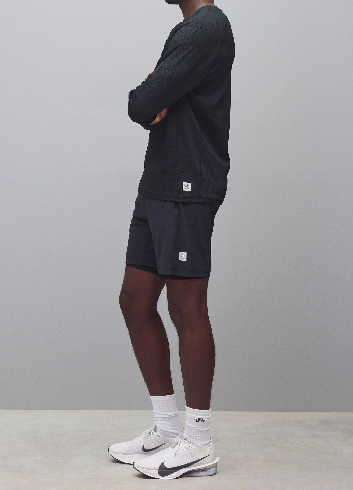 Reigning Champ Solotex Mesh Tiebreak Long Sleeve - Image 4