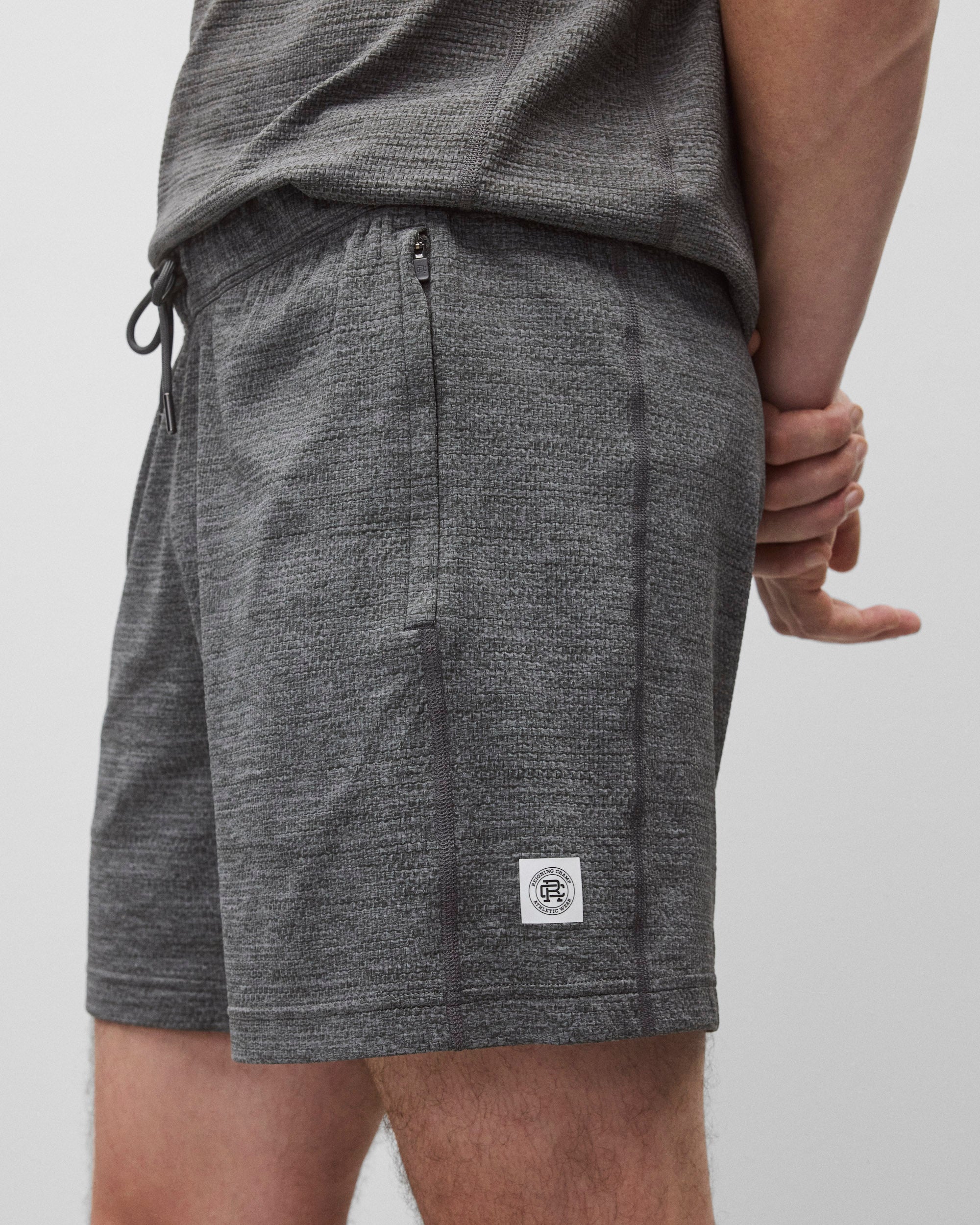 Reigning Champ Solotex Mesh Tiebreak Short 7" - Unlined - Image 2