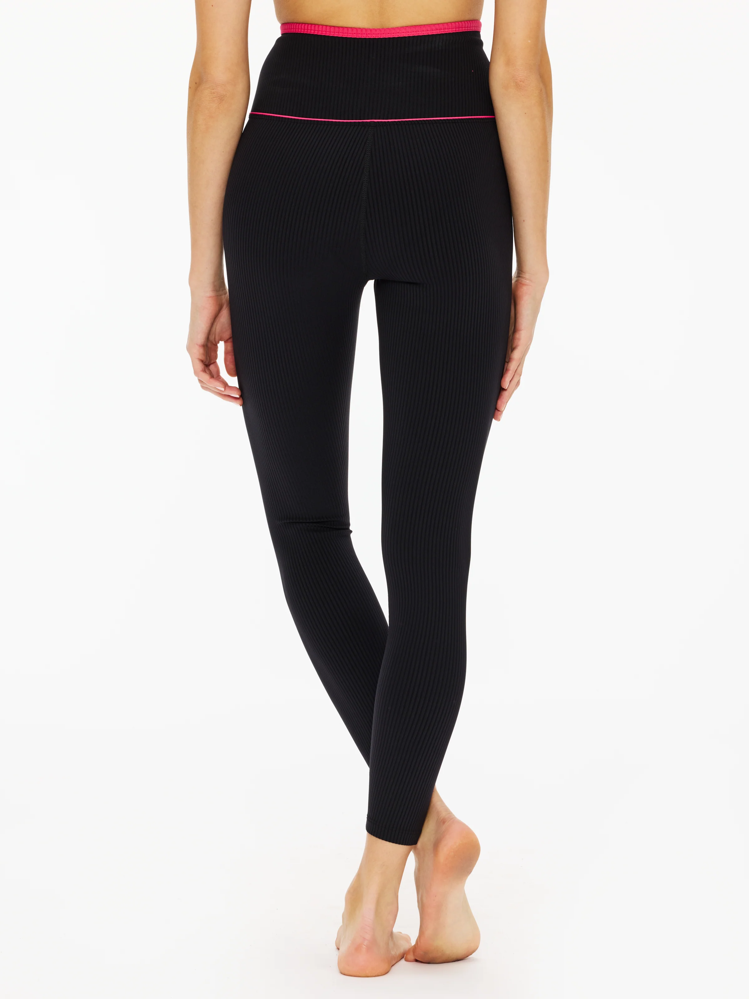 Year Of Ours Ribbed Two Tone Veronica Legging - Image 2