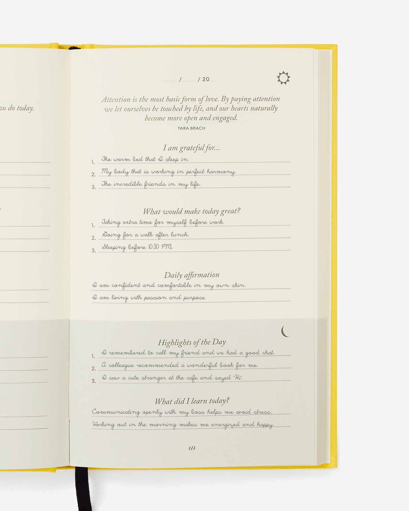 The Five Minute Journal - Sunshine Yellow - Image 3