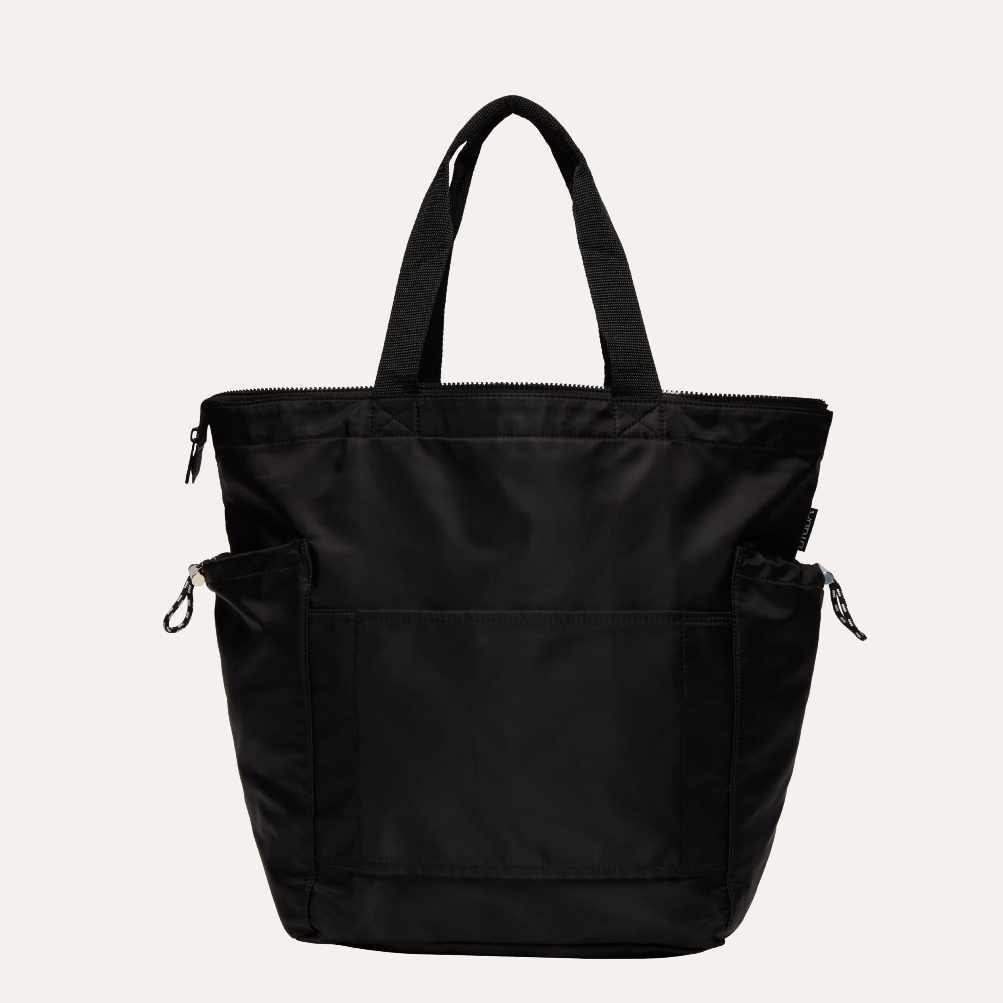 THE RIPPLE ZIP-TOP TOTE BAG / STINGRAY BLACK - Image 3