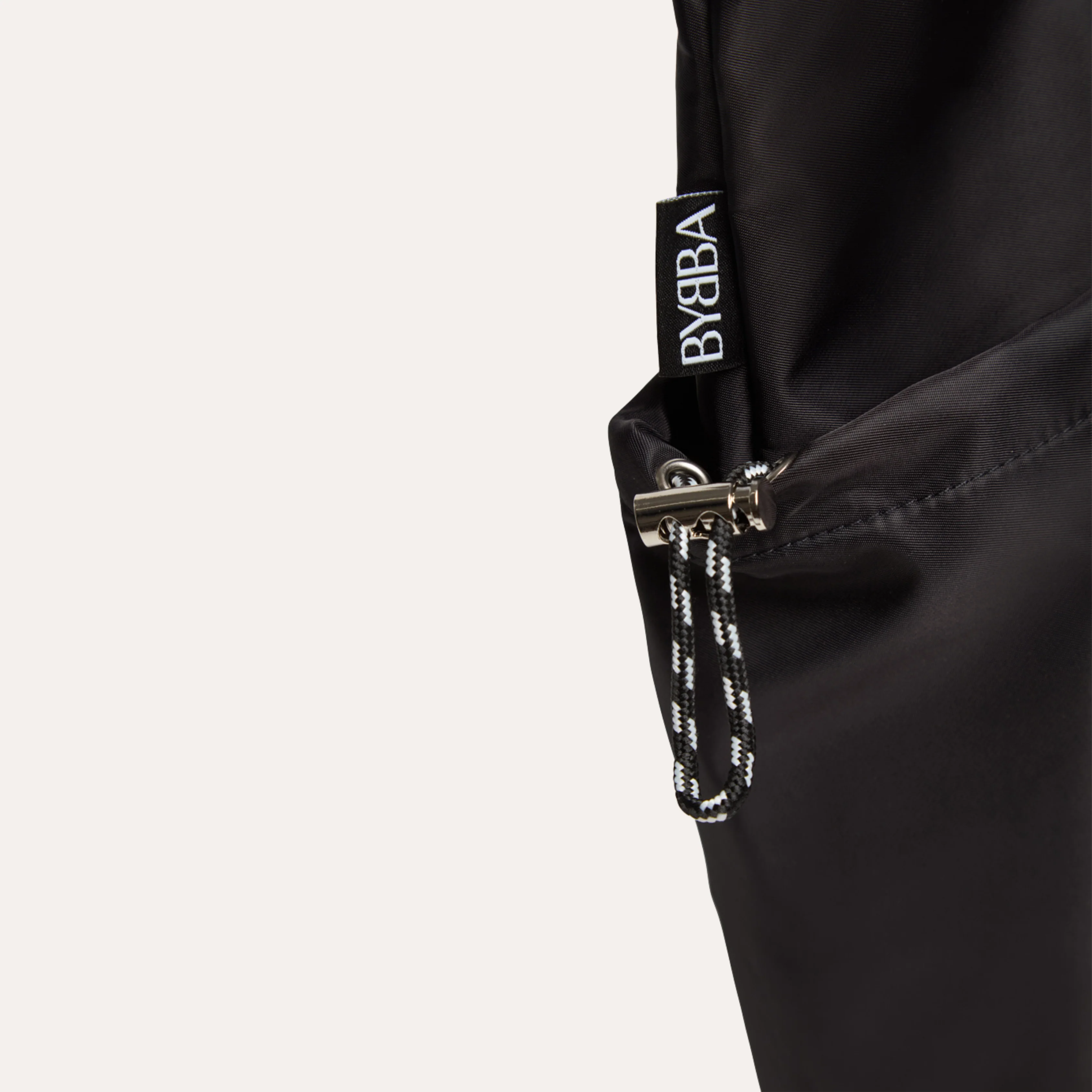THE RIPPLE ZIP-TOP TOTE BAG / STINGRAY BLACK - Image 4