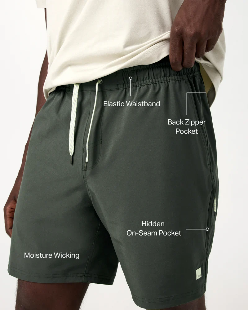 Vuori Banks Session Short 7" - Unlined - Image 5