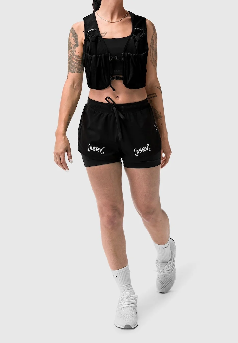 W025. Tetra-Lite® Liner Short - Black "Bracket" - Image 7