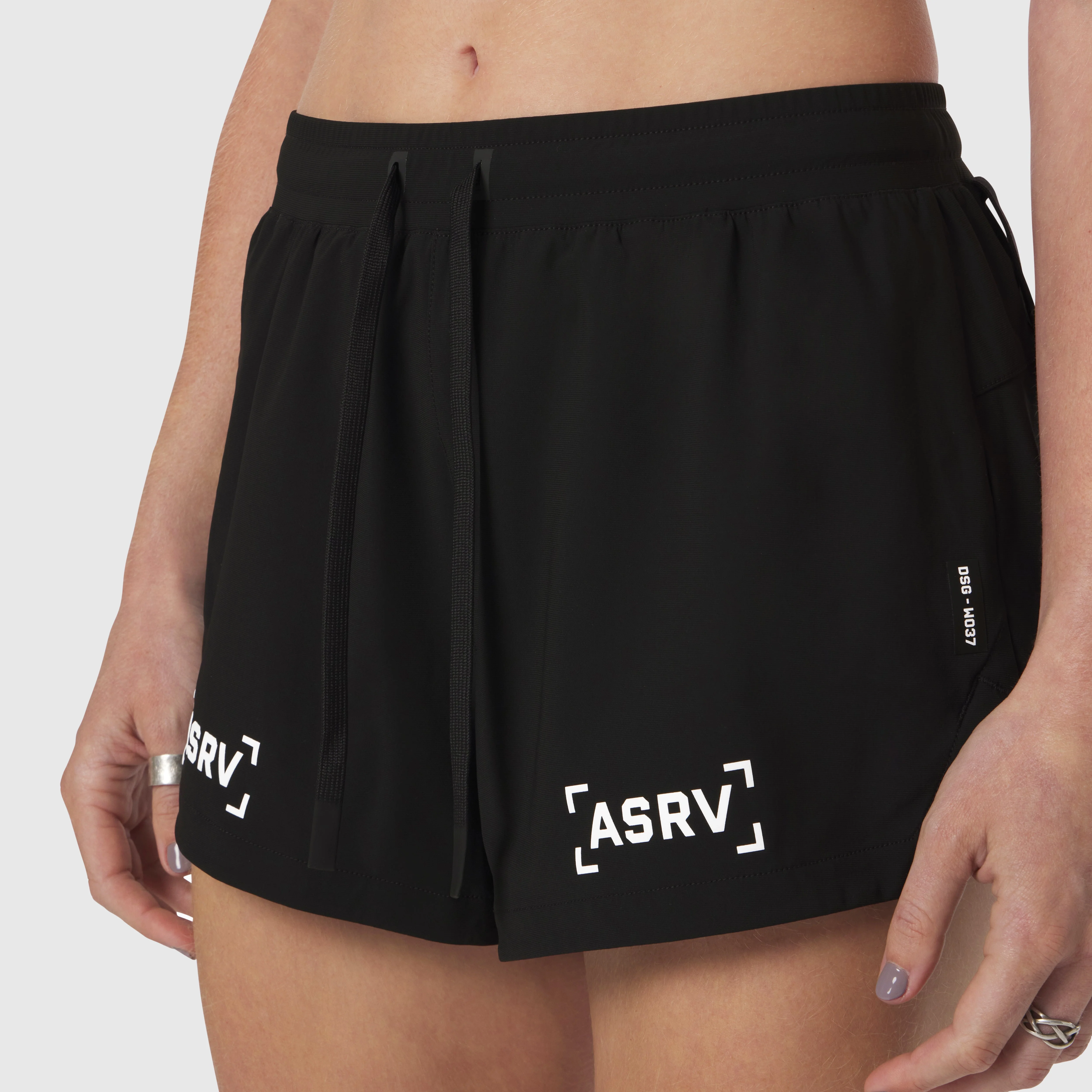 W037. Tetra-Lite® Linerless Short - Black "Bracket" - Image 4