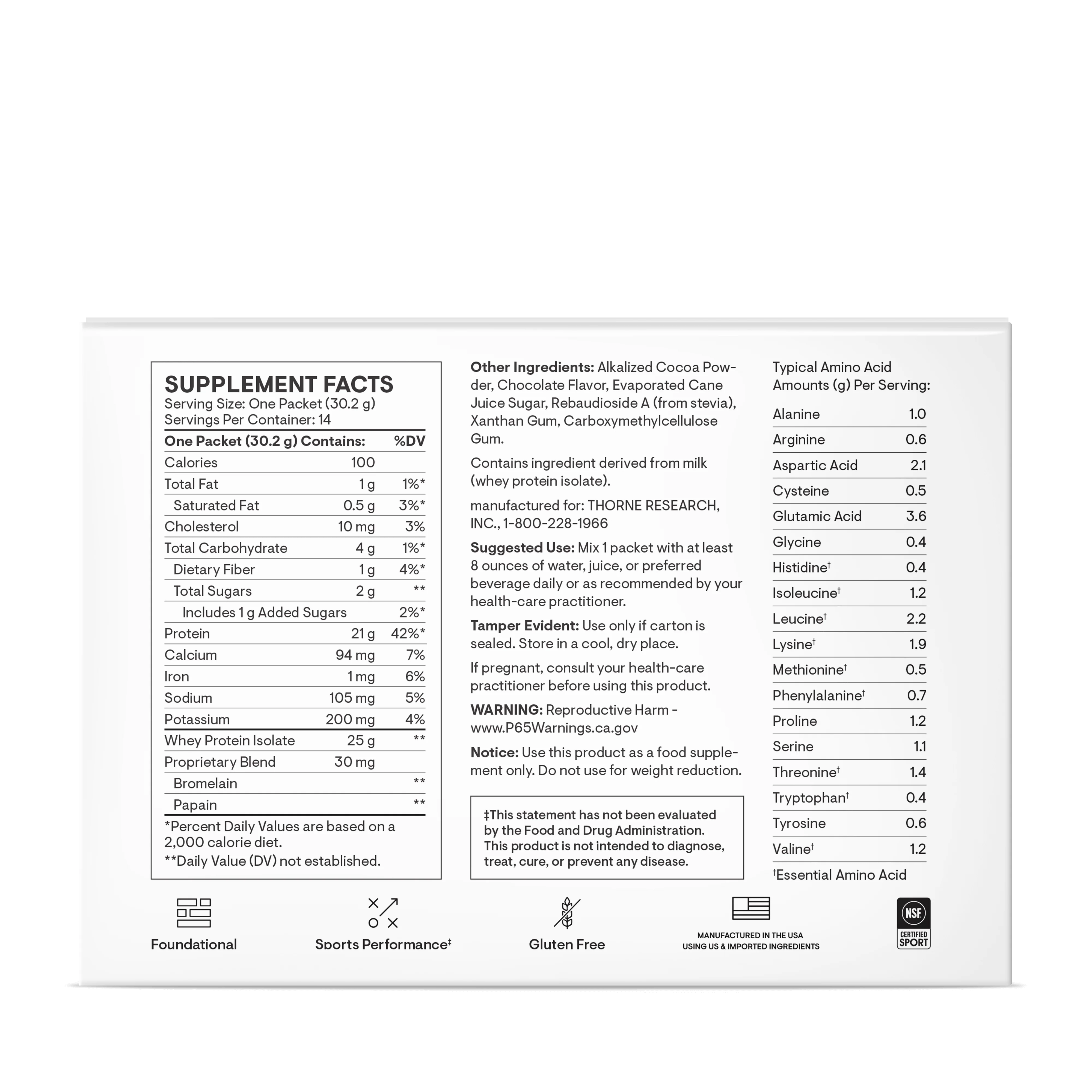 Whey Protein Isolate - Travel Packs - Chocolate - Image 9
