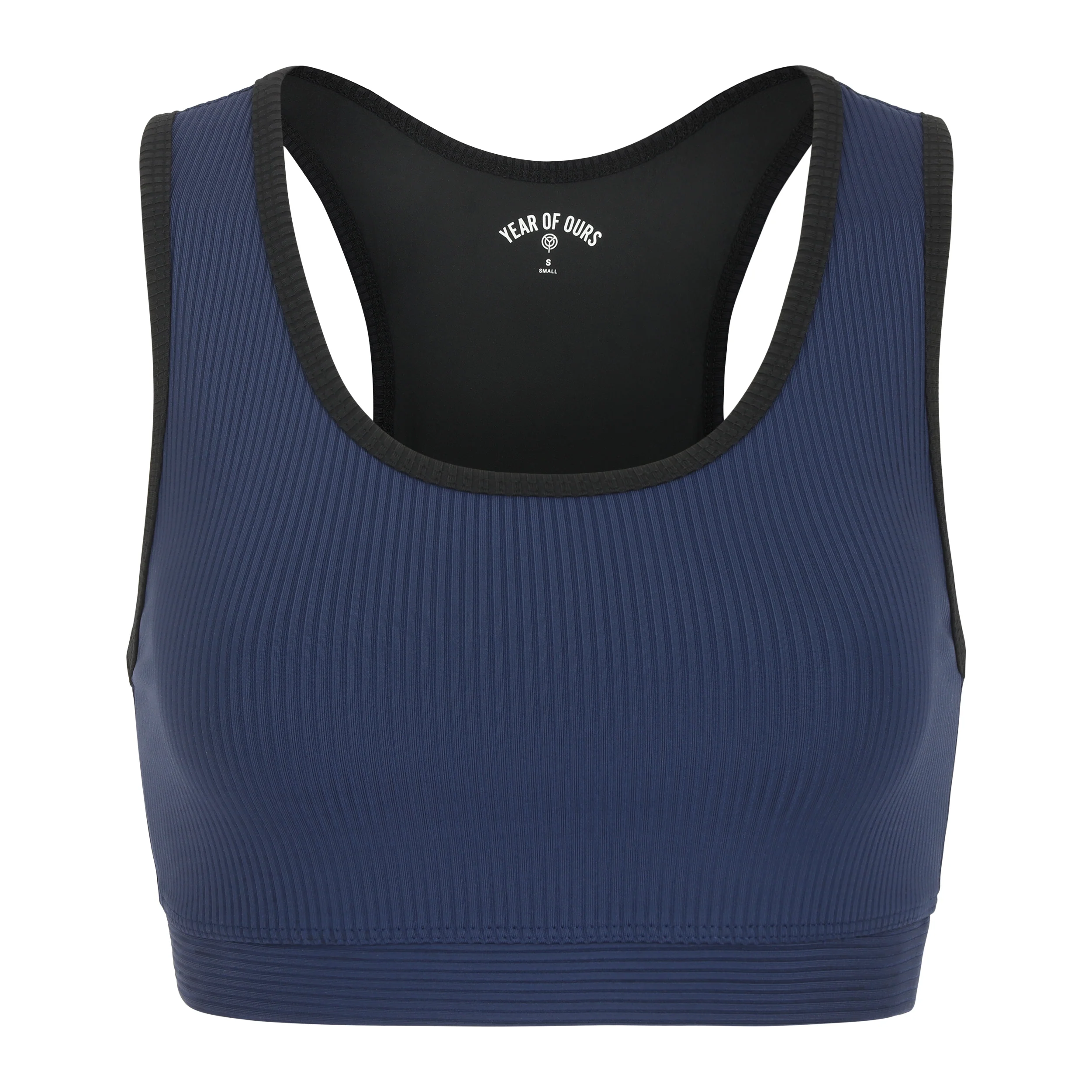 Year Of Ours Ribbed Two Tone Gym Bra - Image 5